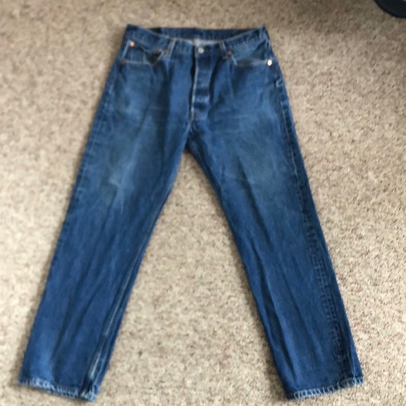LEVIS 501XX button fly vintage high waist jeans 31/30 - Picture 2 of 8